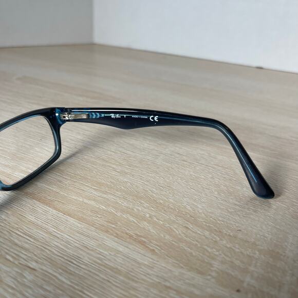 Ray-Ban RB1530 3667 Eyeglasses Rectangular Blue Full Rim 48-16-130 Frames Only - Picture 6 of 10